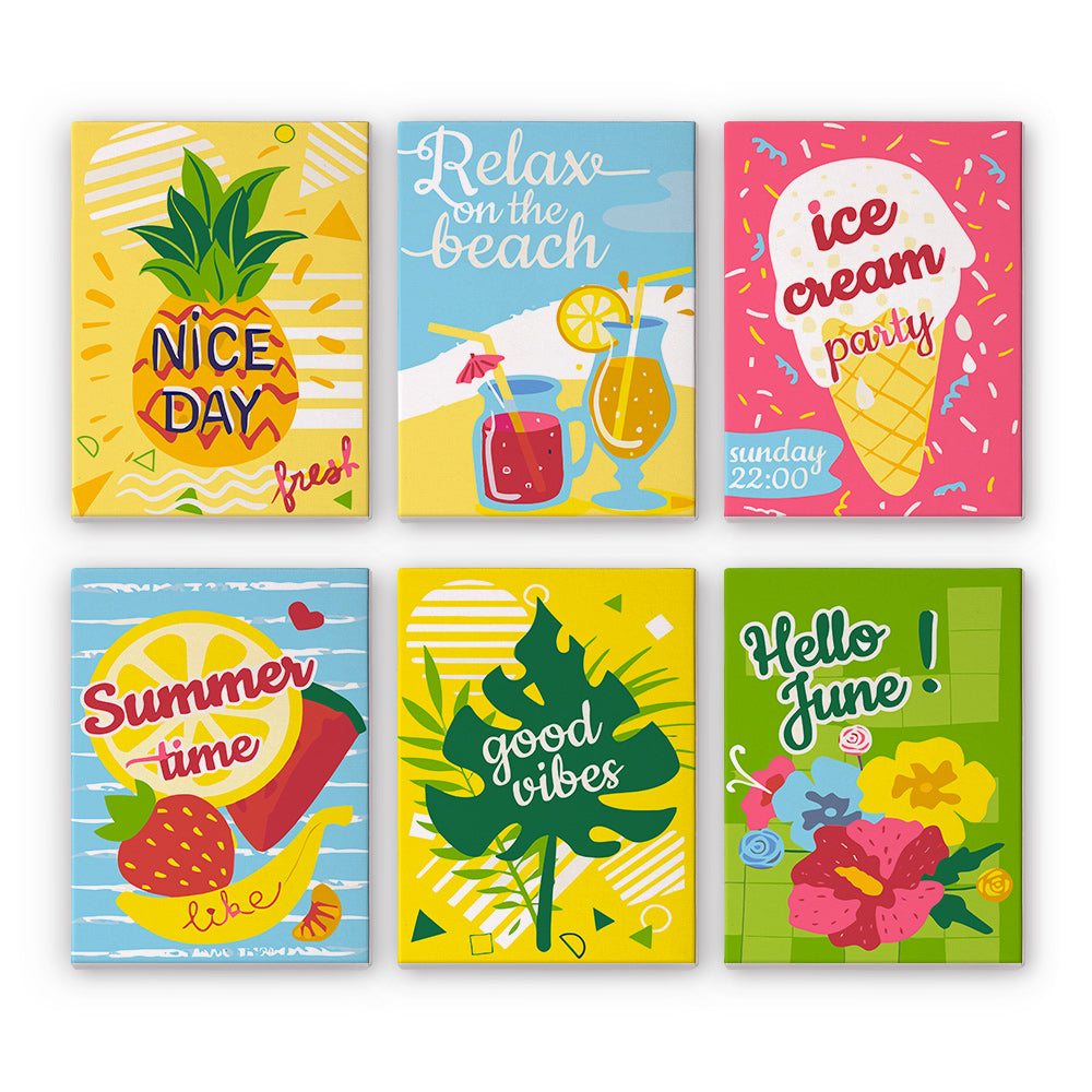 Sweet Summer (Set of 6)