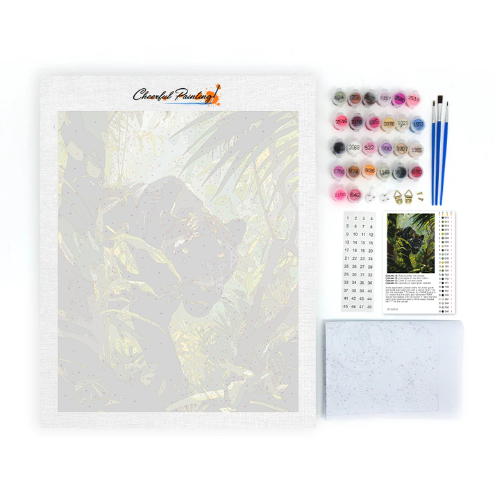 Black Panther - Paint by Numbers