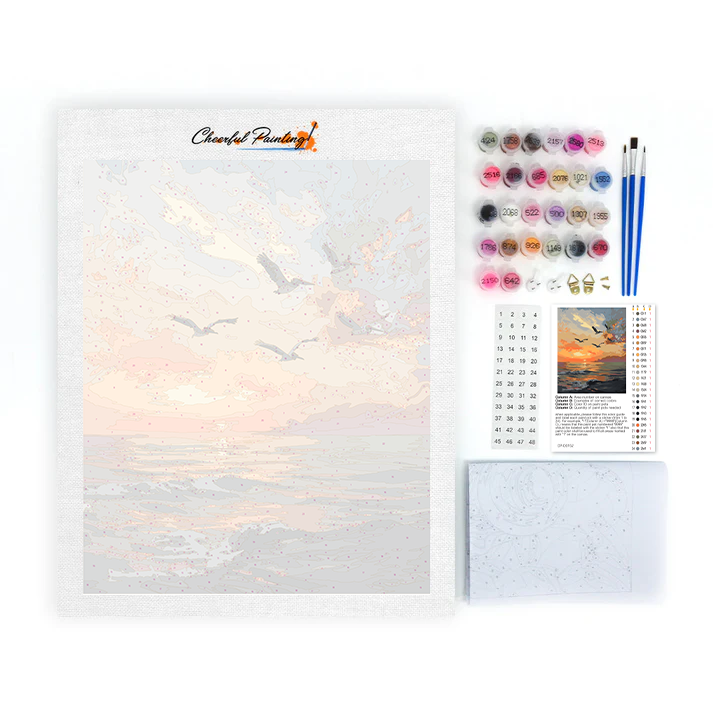 Pelicans - Paint by Numbers