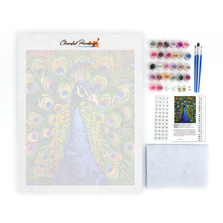 Peacock - Paint by Numbers