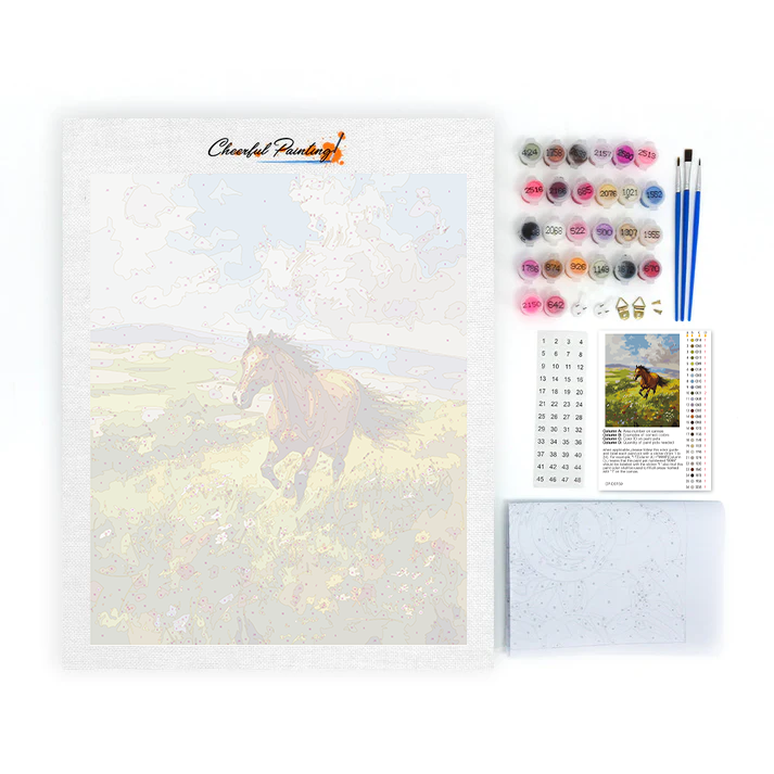 Horse - Paint by Numbers