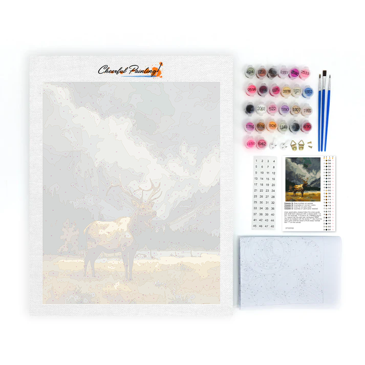 Stag - Paint by Numbers