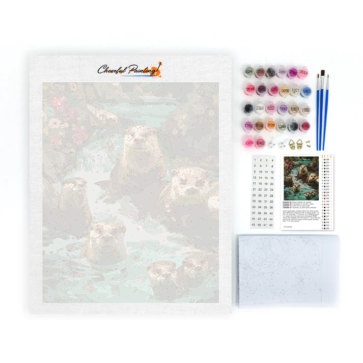 Otter - Paint by Numbers
