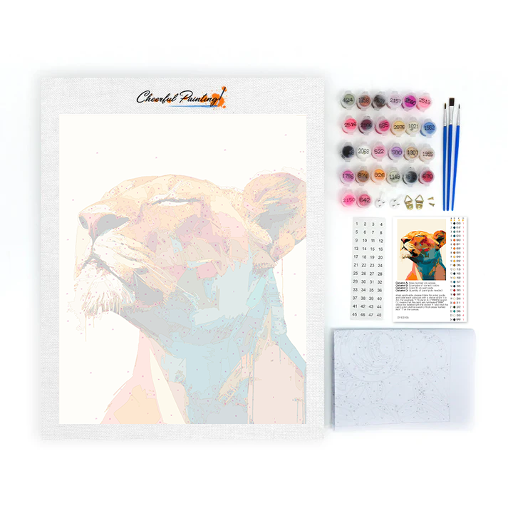 A Colorful Ode to the Wild - Paint by Numbers