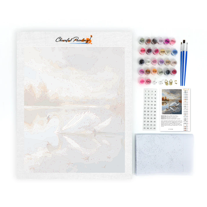 Swan - Paint by Numbers