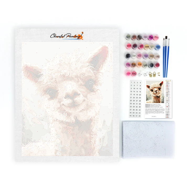 Alpaca - Paint by Numbers