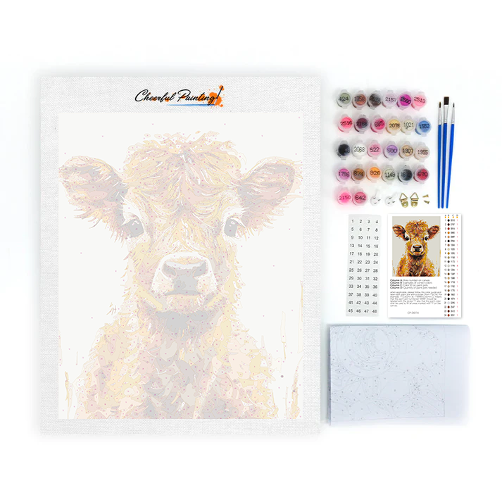 Little Calf - Paint by Numbers