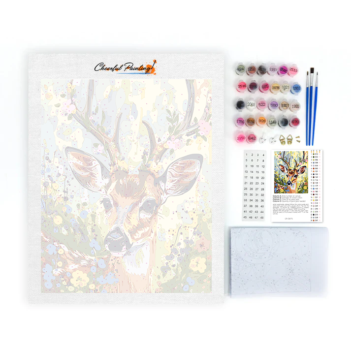 Spring deer - Paint by Numbers