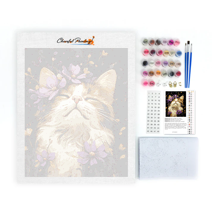 Ragdoll cat - Paint by Numbers