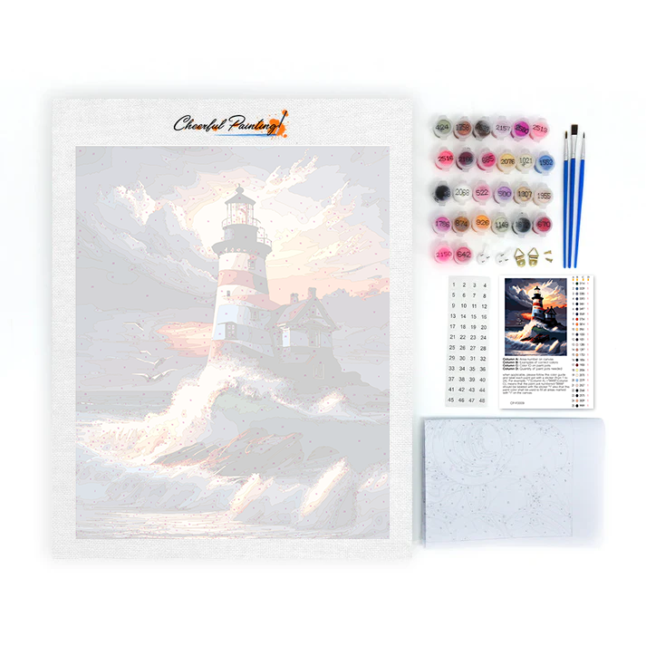 Lighthouse - Paint by Numbers