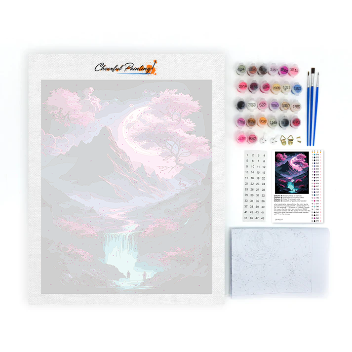 Sakura Valley Art - Paint by Numbers