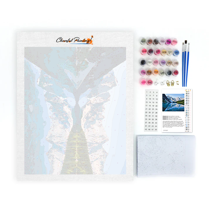 Moraine Lake - Paint by Numbers