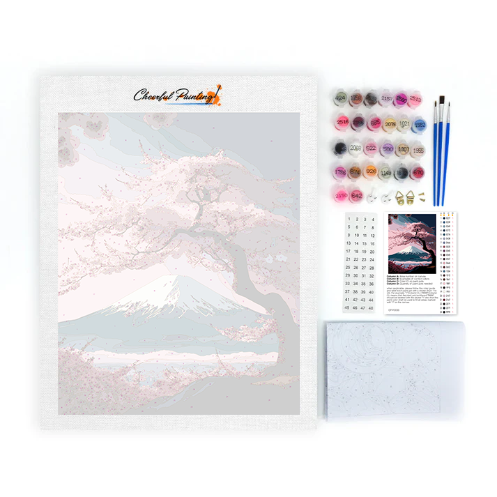Cherry blossom - Paint by Numbers