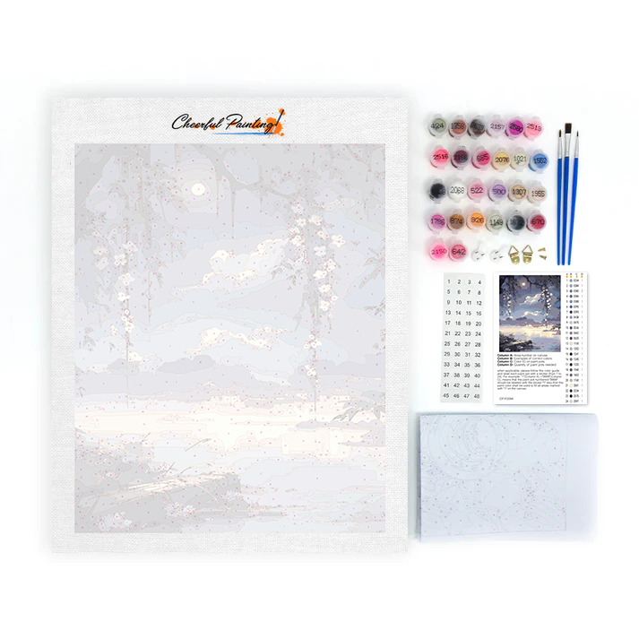 Moonlight family - Paint by Numbers