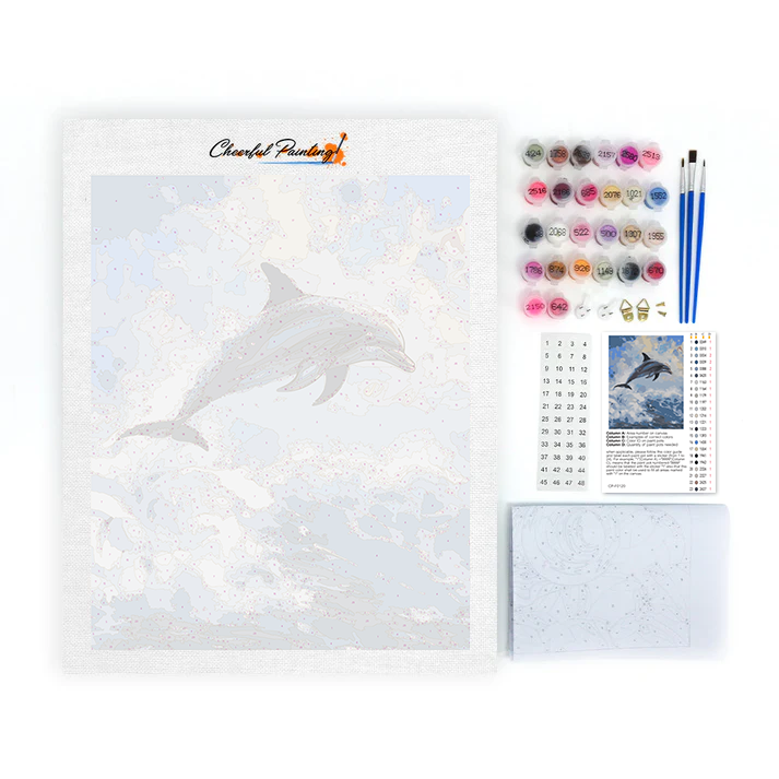 Dolphins - Paint by Numbers