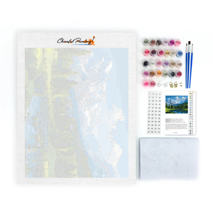 The Rocky Mountains - Paint by Numbers