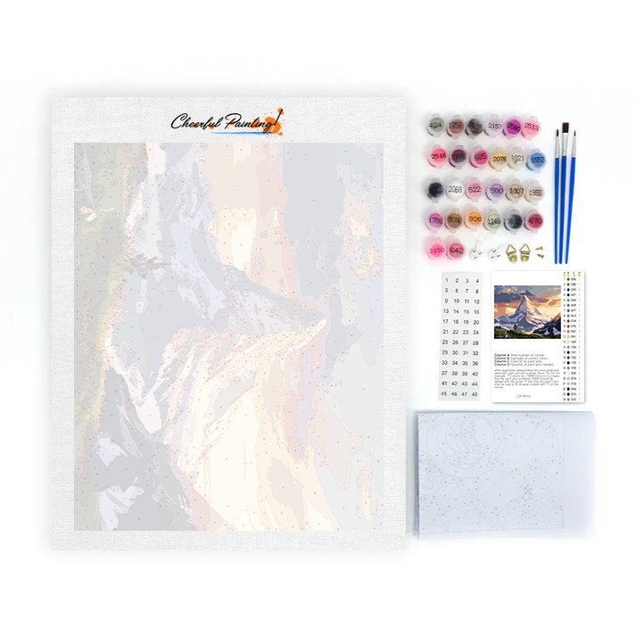 Matterhorn - Paint by Numbers