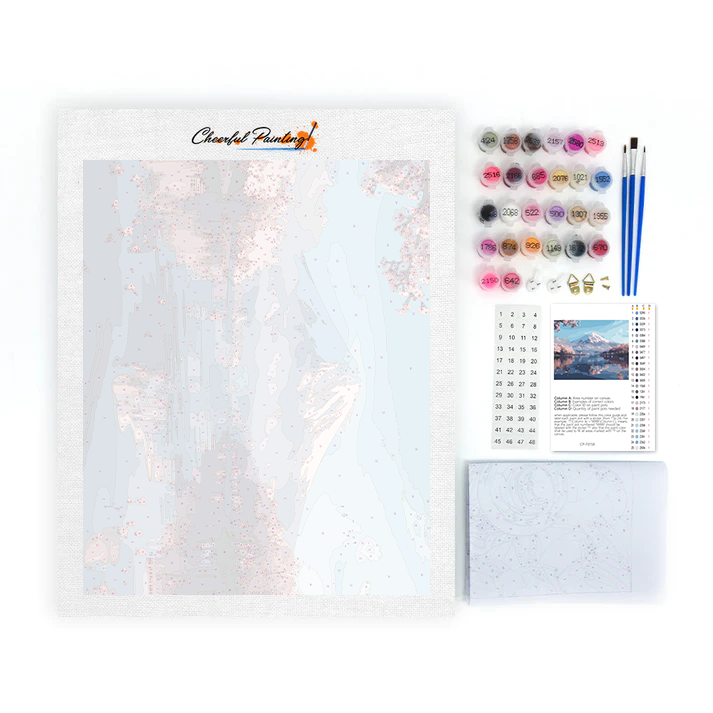 Mount Fuji - Paint by Numbers