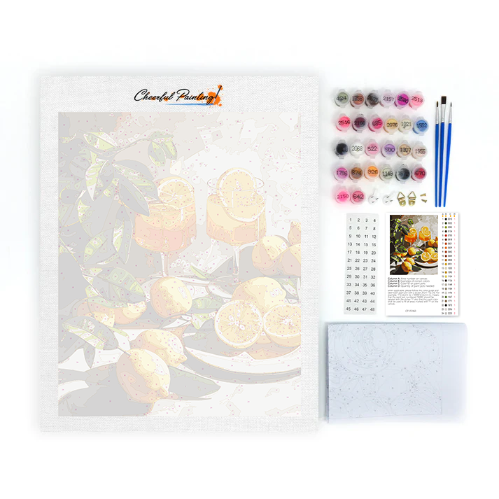 Summerdrink - Paint by Numbers