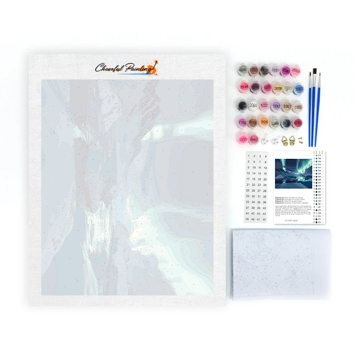 Northern Lights - Paint by Numbers