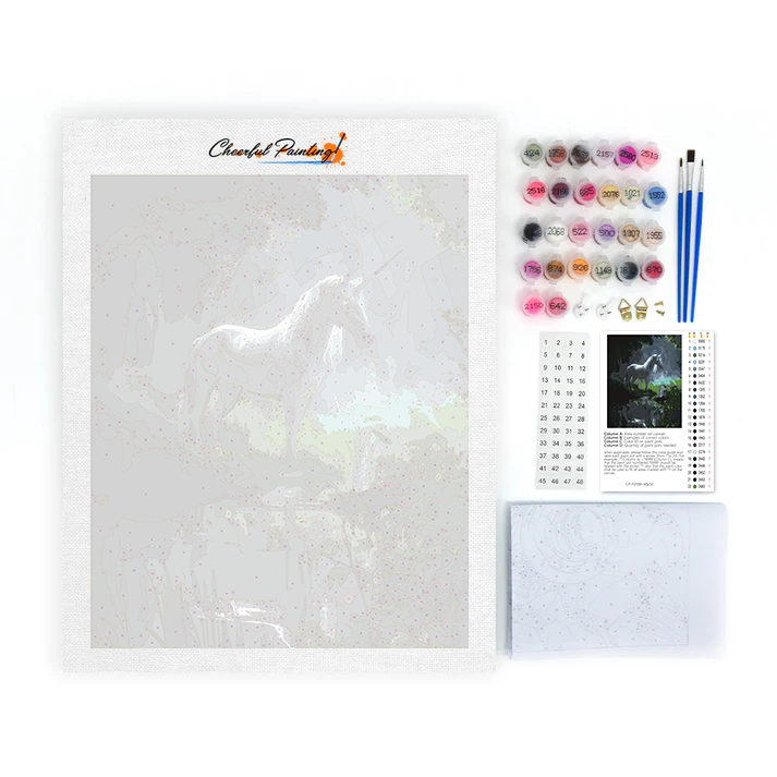 Unicorn- Paint by Numbers