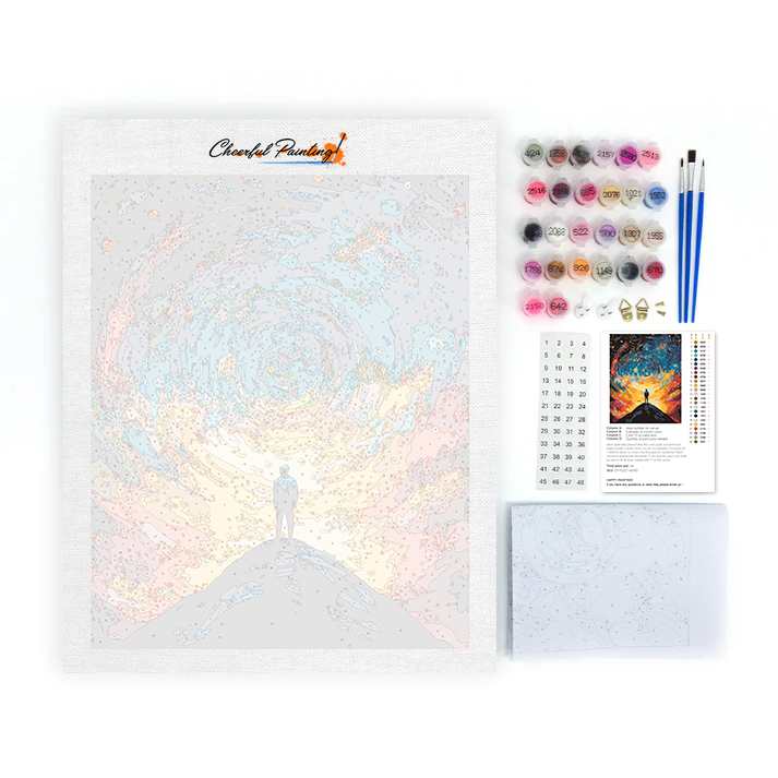 Across the Starry Sky - Paint by Numbers