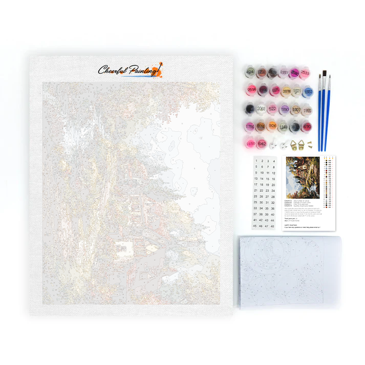 Idyllic Village - Paint by Numbers