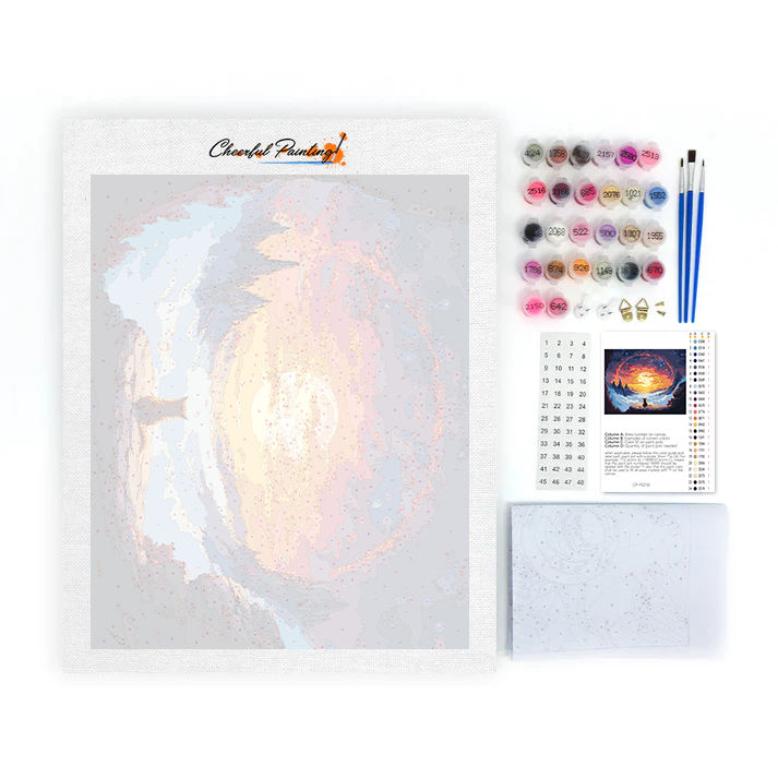 Cats and Stars - Paint by Numbers