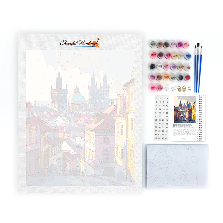 Prague - Paint by Numbers