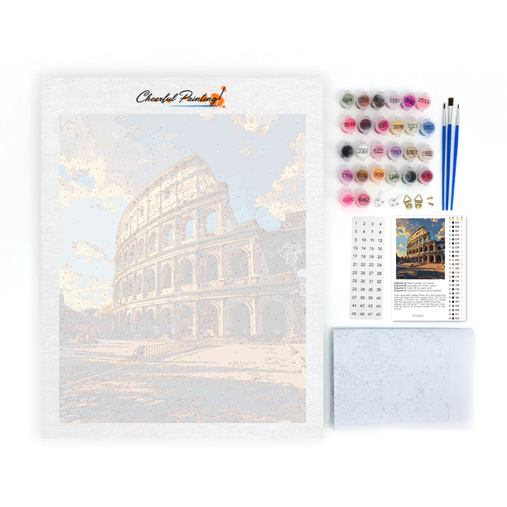 Roma Colosseo - Paint by Numbers