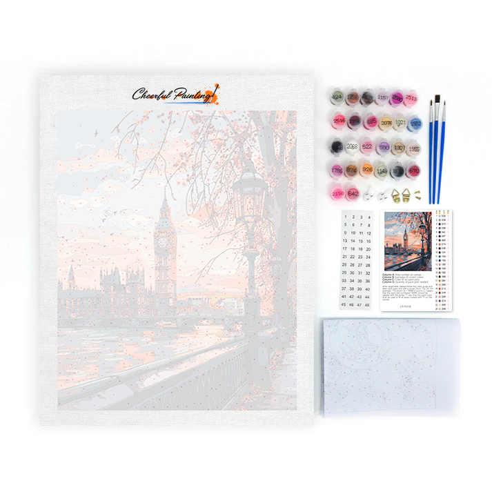 London - Paint by Numbers