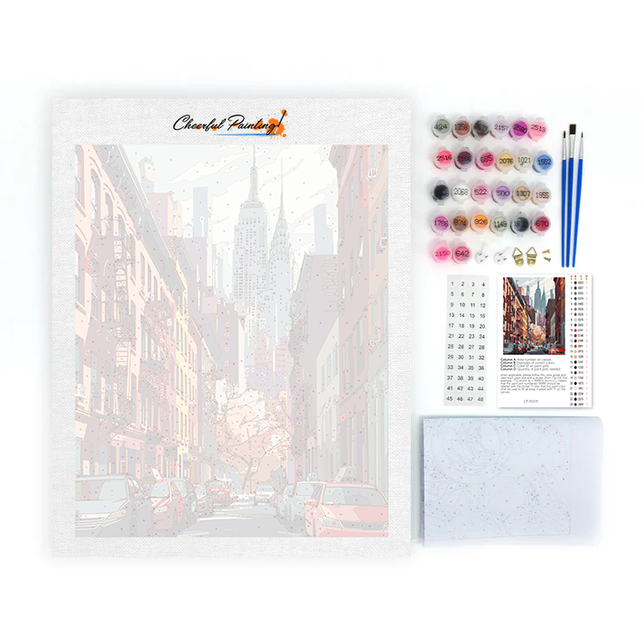 New York - Paint by Numbers