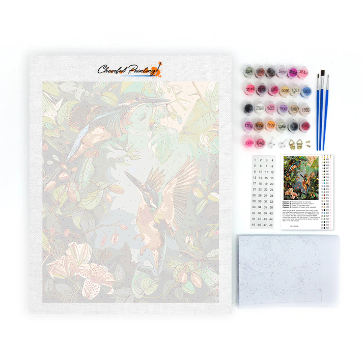 Dancing with Nature - Paint by Numbers