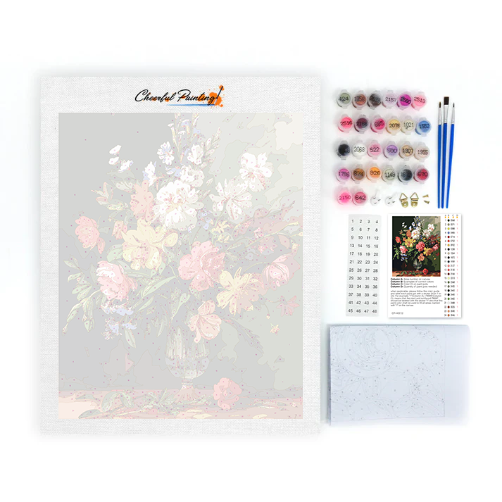 Flourishing Blossom - Paint by Numbers