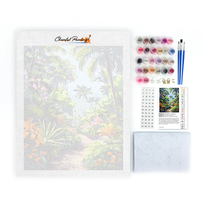 Palms - Paint by Numbers