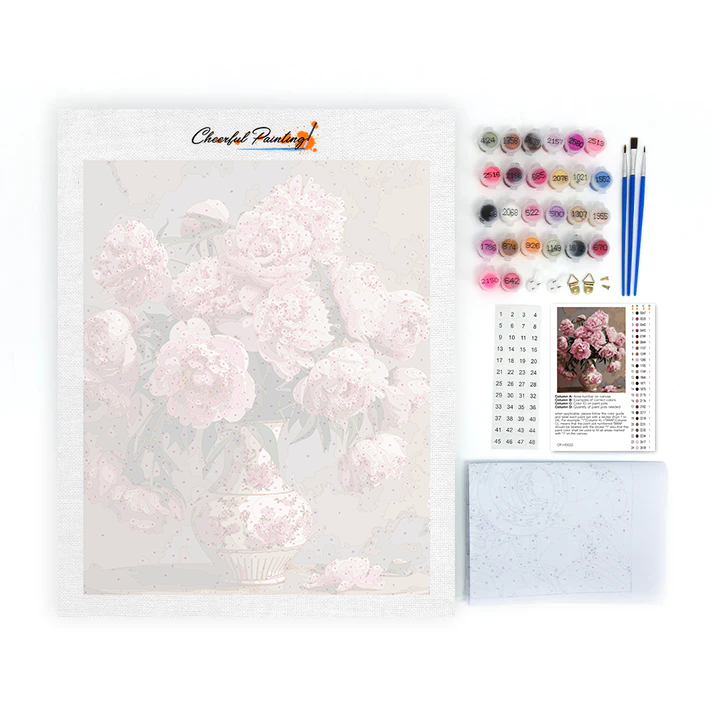 Peony - Paint by Numbers
