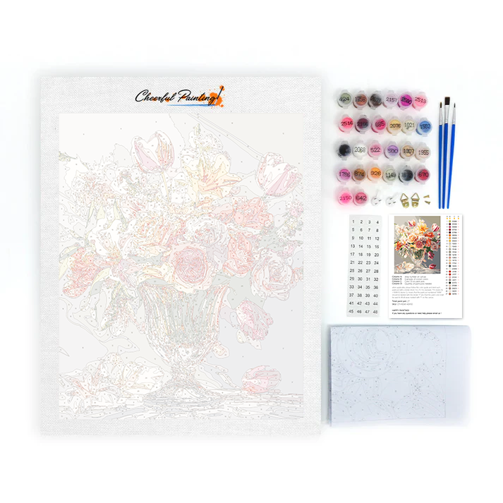 Crystal Vase - Paint by Numbers