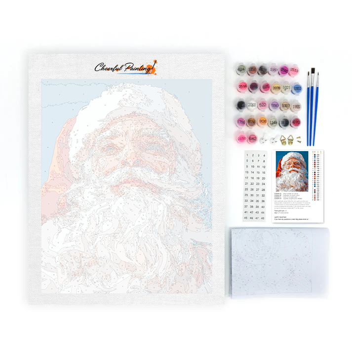 The Kind Santa Claus - Paint by Numbers