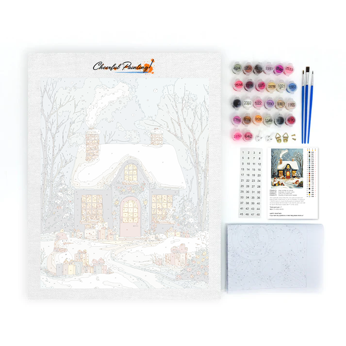 Christmas House - Paint by Numbers