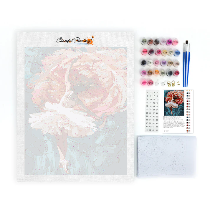 Ballerina - Paint by Numbers