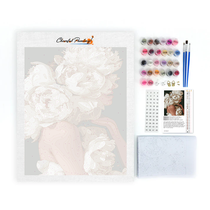 Peony - Paint by Numbers