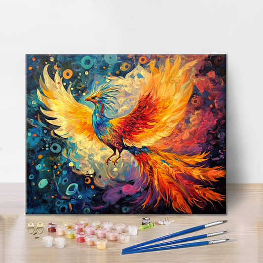 Phoenix Reborn - Paint by Numbers