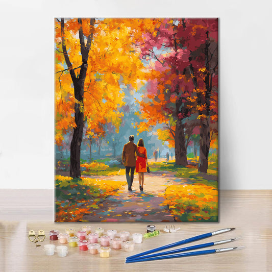 Romantic Autumn Day - Paint by Numbers