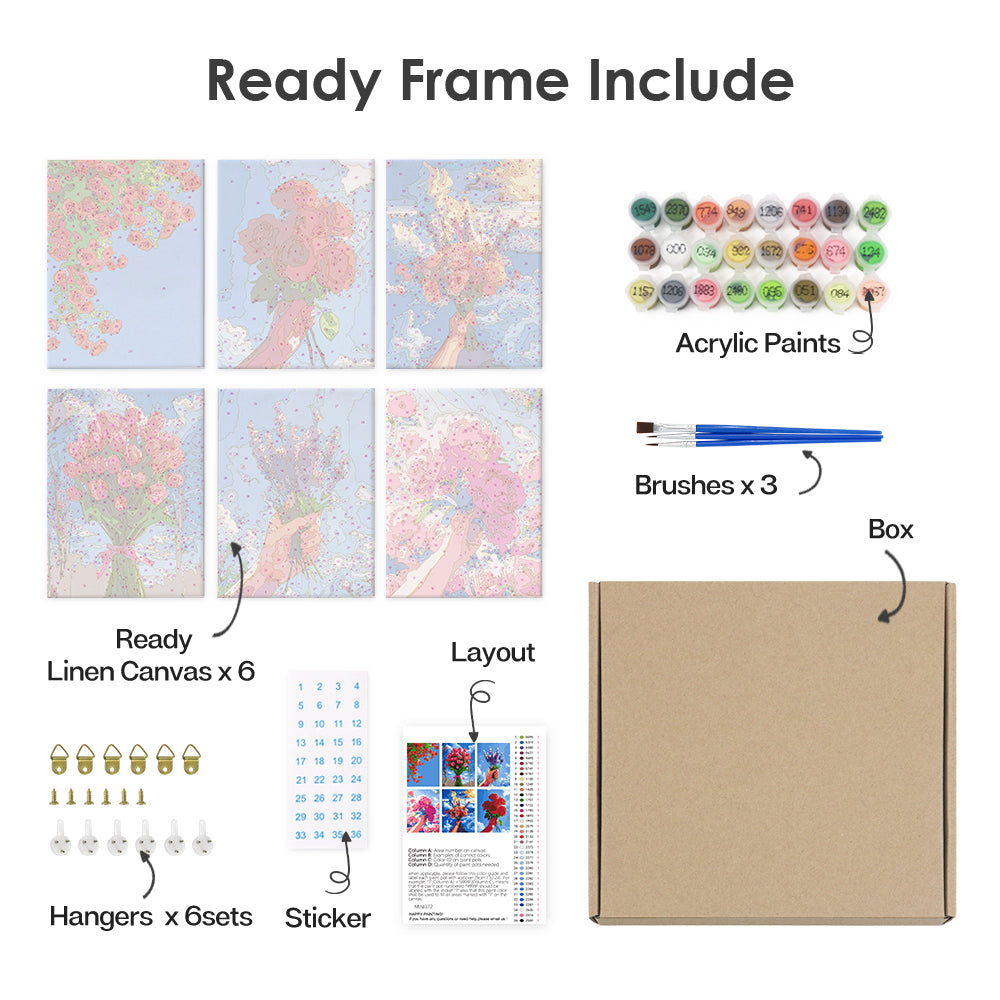 Sky in Bloom (Set of 6)