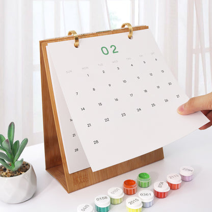 Plants Edition - 2027 Paint by Numbers Desk Calenda
