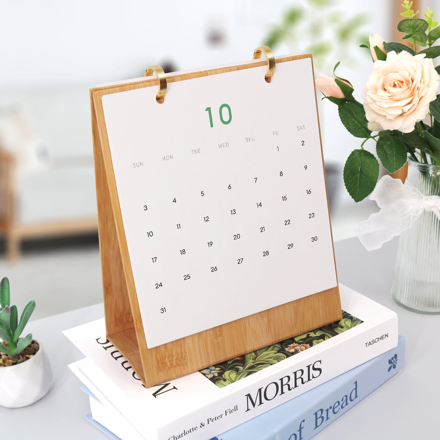 Plants Edition - 2027 Paint by Numbers Desk Calenda