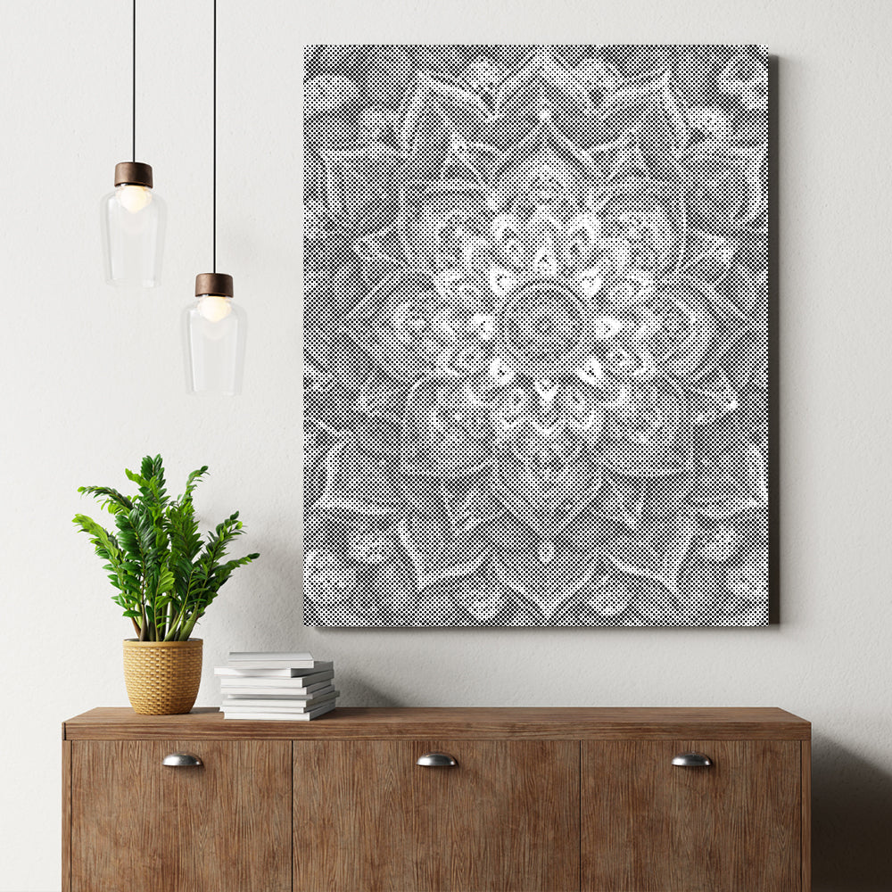 Rainbow Flower Mandala - Dot Painting