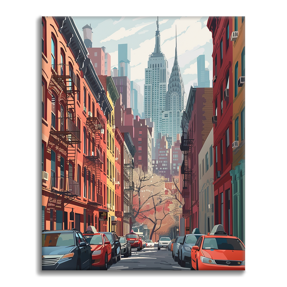 New York - Paint by Numbers