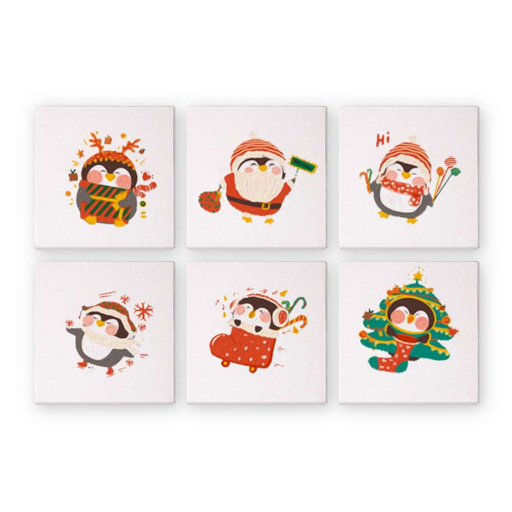 Christmas Penguin (Set of 6)