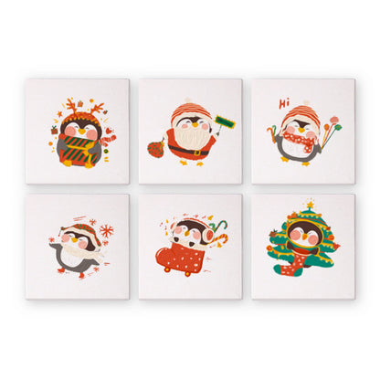 Christmas Penguin (Set of 6)